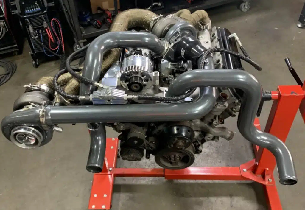 SOCAL BILLET S300/S400 COMPOUND TURBO KIT 2003-2007 FORD 6.0L POWERSTROKE
